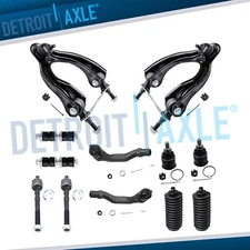 Front Upper Control Arms Tie Rods Sway Bar for 1994-95 Honda Civic Acura Integra