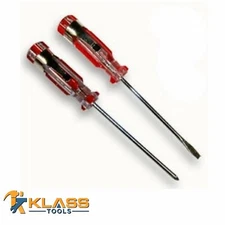2 Piece Screwdriver Set with Pocket Clips by KlassTools