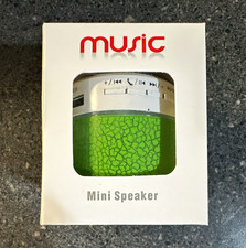 music Mini Speaker Portable Bluetooth Handsfree Speaker 3W 520mAh Green