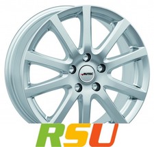 Autec Typ S - Skandic brillantsilber 7.5x18" ET37 LK5 112 ML 70 Alufelgen 18 ...