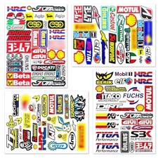 4 pièces Autocollants Monster Energy pour Moto - Autocollants Cool pour Casqu...