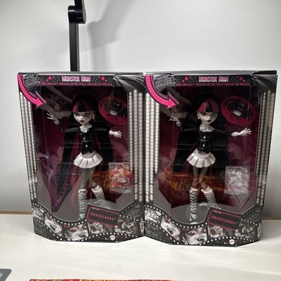 MONSTER HIGH DOLL LOT OF TWO REEL DRAMA 2022 NEW IN BOX SEALED DRACULAURA DOLLS