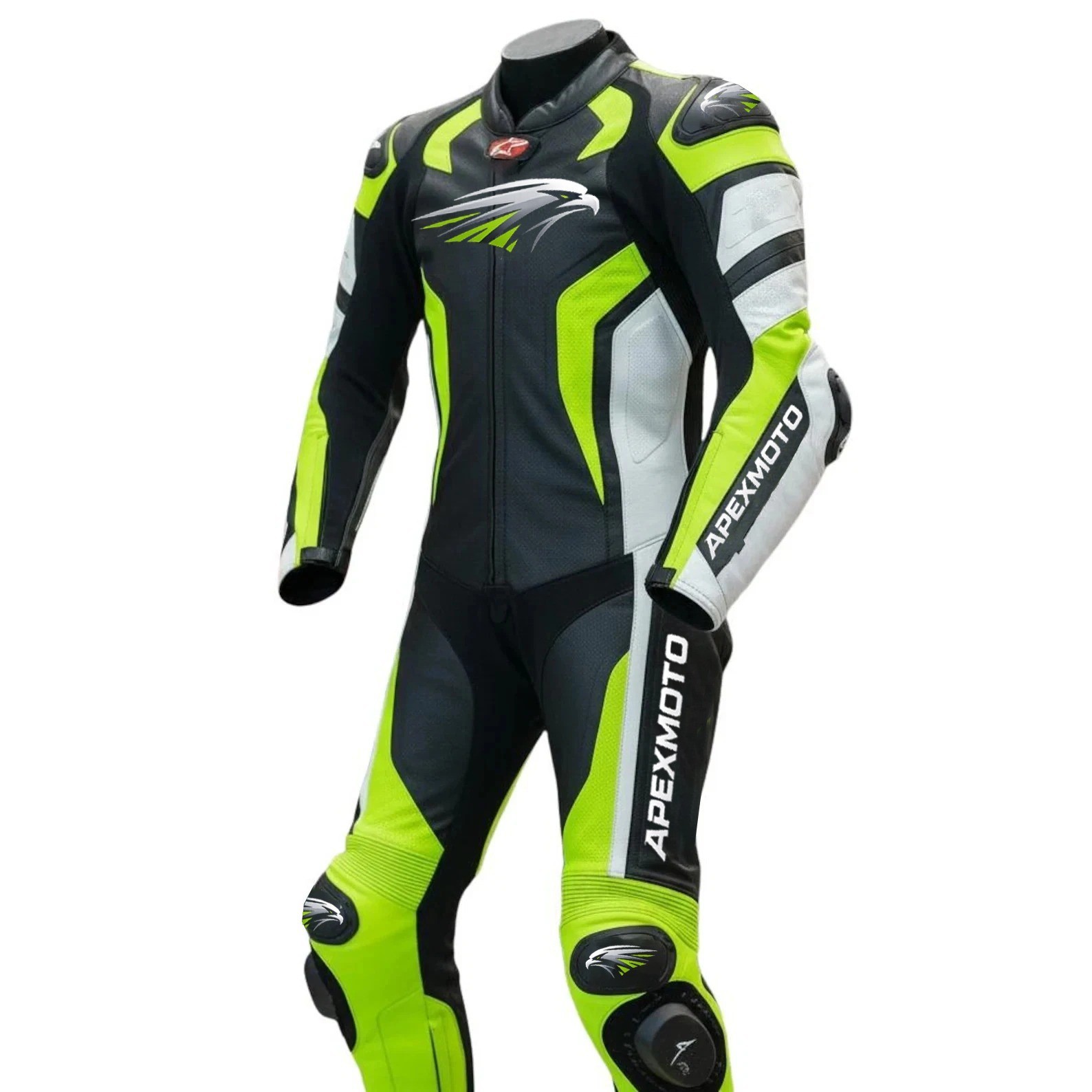 ApexMoto Wear 오토바이 레이싱 가죽 슈트 MotoGP 바이커 라이딩 슈트