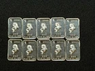 10 x 1 Gram .999 Silver Bar 🐬