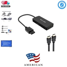 N64 to HDMI Converter Adapter Support 16:9/4:3 Conversion, HDMI Link Cable fo...