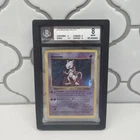 1999 Pokemon Base Shadowless #10 Mewtwo Holo R BGS 8 NM-MT