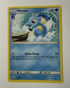 raboot pokemon card Pokemon - Sun & Moon - Dragon Majesty - Horsea
