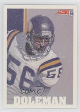 1991 Score Team MVP Chris Doleman #647 HOF te2
