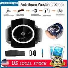 Anti-Snore Wristband Snore Stopper Sleep Connection Bracelet Device Snoring USA