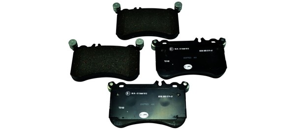 Vorderachse Hella 8DB 355 019-611 Bremsbelagsatz, Scheibenbremse FüR MERCEDES-BE-image