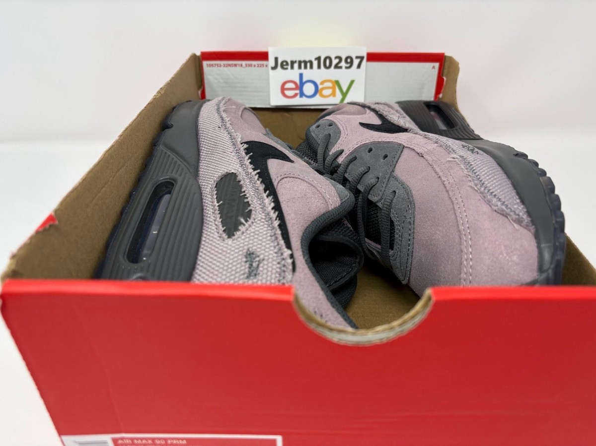 New Men's Nike Air Max 90 Premium Light Violet Ore #IQ0612 226