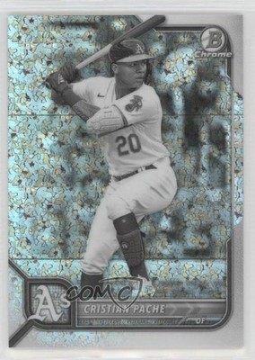 2022 Bowman Chrome Black & White Mini-Diamond Refractor /199 Cristian Pache 0u17