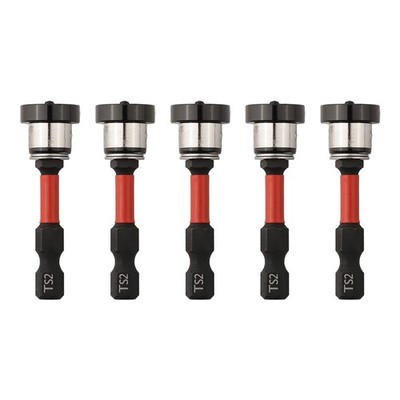 5Pcs Plasterboard Compatible Magnetic Screwdriver Bits for Efficient Drilling