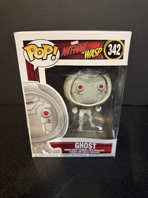 FUNKO POP ! GHOST 342 ANT MAN AND THE WASP POP MOVIES DAMAGED BOX DB11