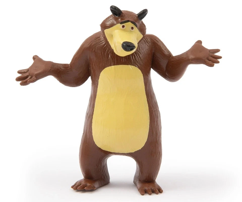 FIGURAS SORPRESA MASHA Y EL OSO CÁPSULA COPO DE NIEVE 1 FIGURA + 1 FIGURA SORPRESA Foto 3 de 4