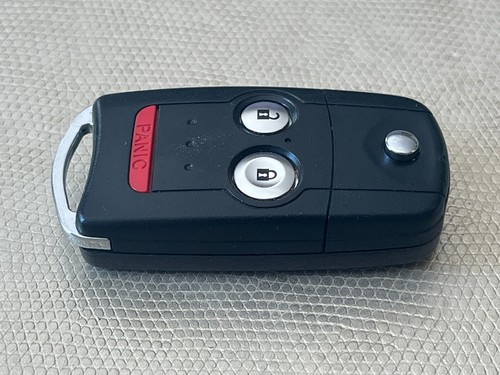 2007-13 ACURA MDX RDX OEM Flip Key Remote FOB FCC: N5F0602A1A with CUT KEY AS IS - Picture 2 of 9