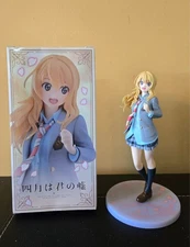 Your Lie in April "Kaori Miyazono School Uniform Ver." Taito Coreful Figure USED