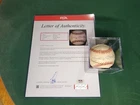 MICKEY MANTLE Autographed Signed MLB AL Baseball PSA COA Letter of Authenticity