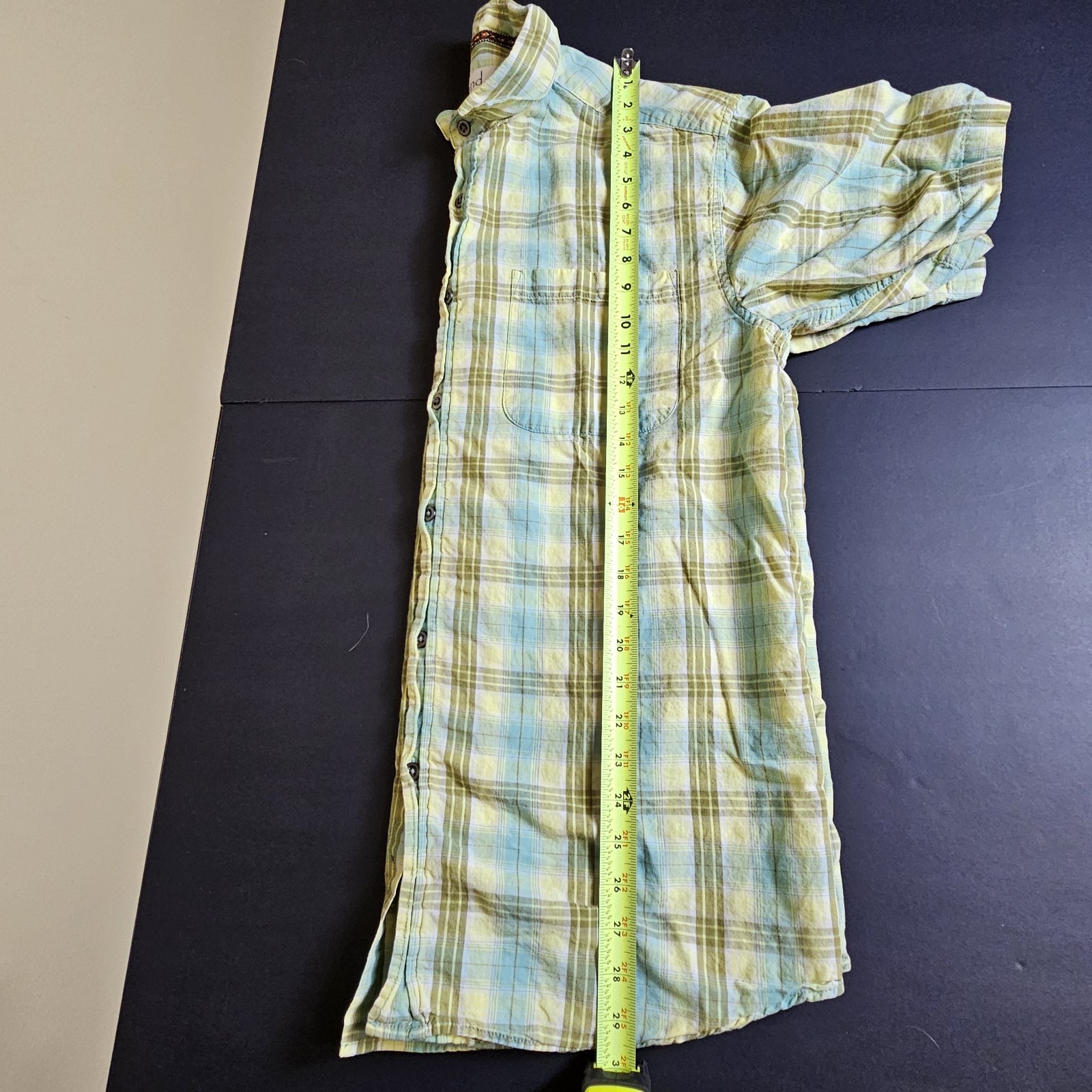 Island Basic Options Mens Plaid Button Down Shirt… - image 4