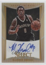 2012-13 Panini Select Silver Prizm 114/199 MarShon Brooks #196 Auto 8az