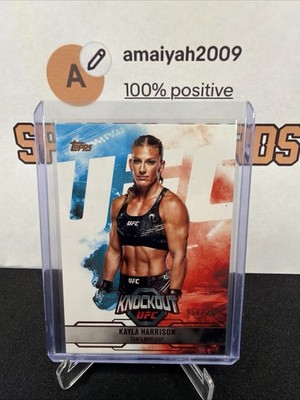 KAYLA HARRISON 2025 TOPPS KNOCKOUT UFC BANTAMWEIGHT #40 CHAMP