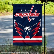 Washington Capitals Garden Flag and Yard Banner