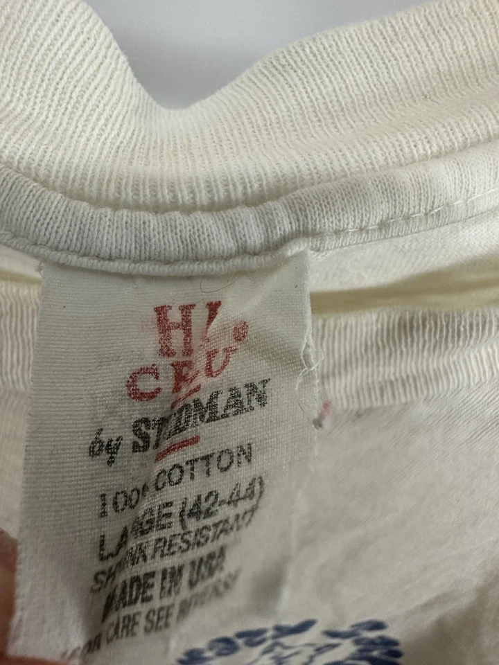 Camiseta De Colección Años 80 Crazy Zack Beach Surf Myrtle Usada Hi Cru Stedman Algodón L Foto 3 de 4