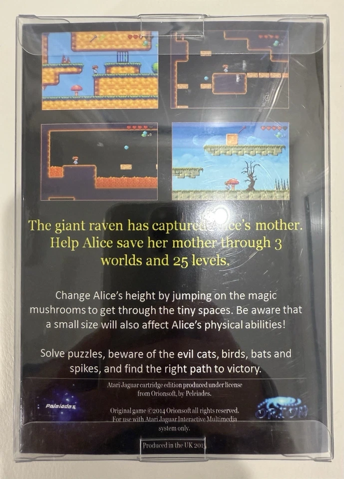 Atari Jaguar Alice’s Mom’s Rescue CIB Collectors New Atari IP - Image 2 of 4