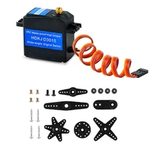 D3015 15kg Metal Gear Waterproof Digital Servo High Torque RC Car Accessories