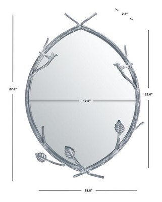 Safavieh HELIOS 18.75'' MIRROR, Reduced Price 2172764929 MRR3043A