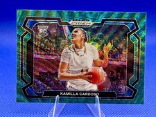 2024 Panini Prizm Draft Picks Kamilla Cardoso Green Wave RC #59 Sky