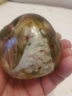 Antique Art Glass Flower Frog Paperweight Ink Pen Holder Desk Accent  — photo 3