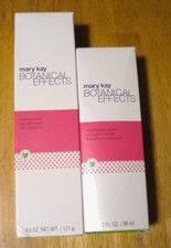 Mary Kay Botanical Effects CLEANSING GEL 4.5 Oz.  INVIGORATING SCRUB 3 Oz.