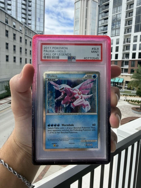 Pokemon 2011 Call of Legends Palkia SL8 Shiny Holo Rare Graded English