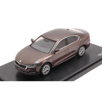 Skoda Octavia Iv 2020 Metallic Brown 1:43 Abrex Auto Stradali -D- Neues Modell