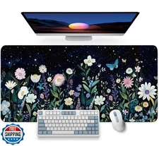 Large Mouse Pad for Desktop, Cute Desk Mat Pad Protector for Work