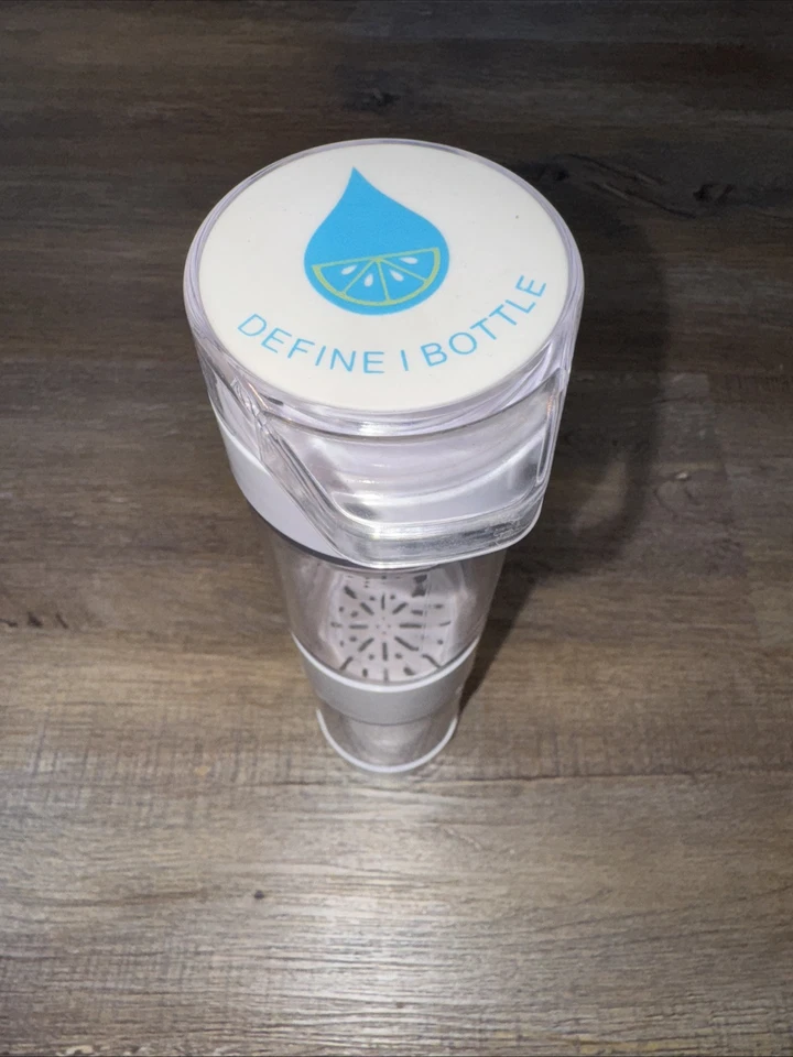 Define Flip Cap Infuser Water Bottle 16oz White Featured Sponsored By Shark Tank - Image 4 of 4