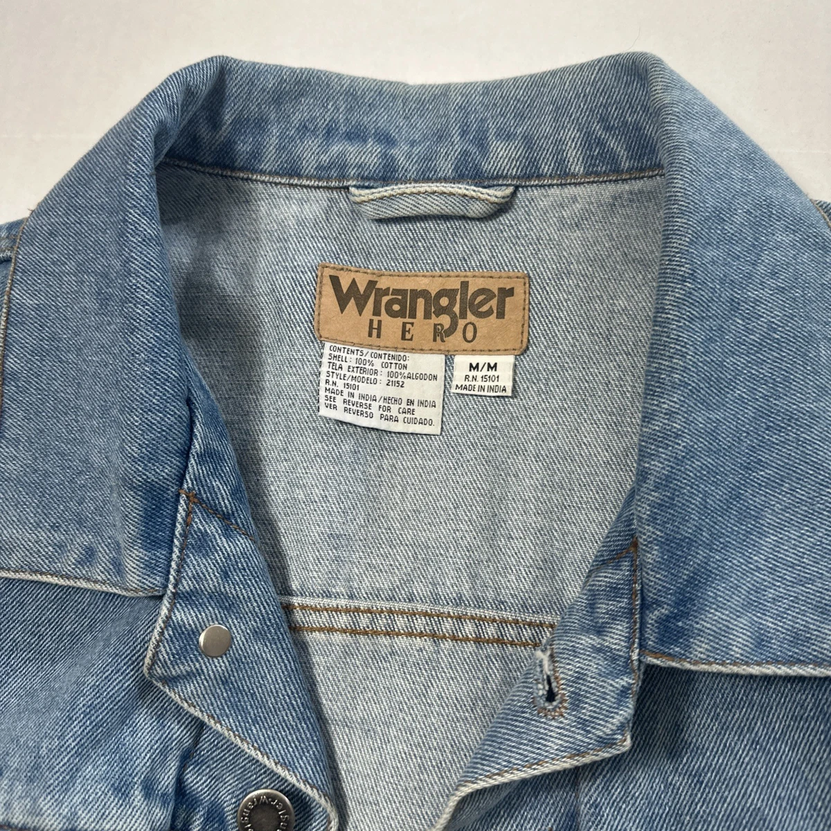 Wrangler Hero Denim Jacket for sale - eBay