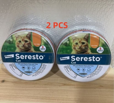 #ad #ad 2PCS（Sealed）2026Seresto Collar for Small Dog Large Dog Cat 8 Months Protection $35.91