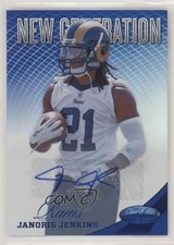2012 Certified Mirror Blue Signatures 2/49 Janoris Jenkins #275 Auto z5i