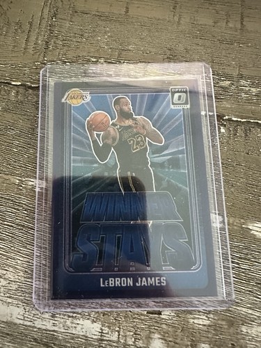 2024-25 Panini Donruss Optic Lebron James Winner Stays #1 Purple Prizm Lakers