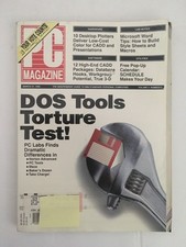 PC Magazine MAR 27, 1990 Vol. 9 No. 6 Back Issue COMPUTER Magazine - DOS Tools