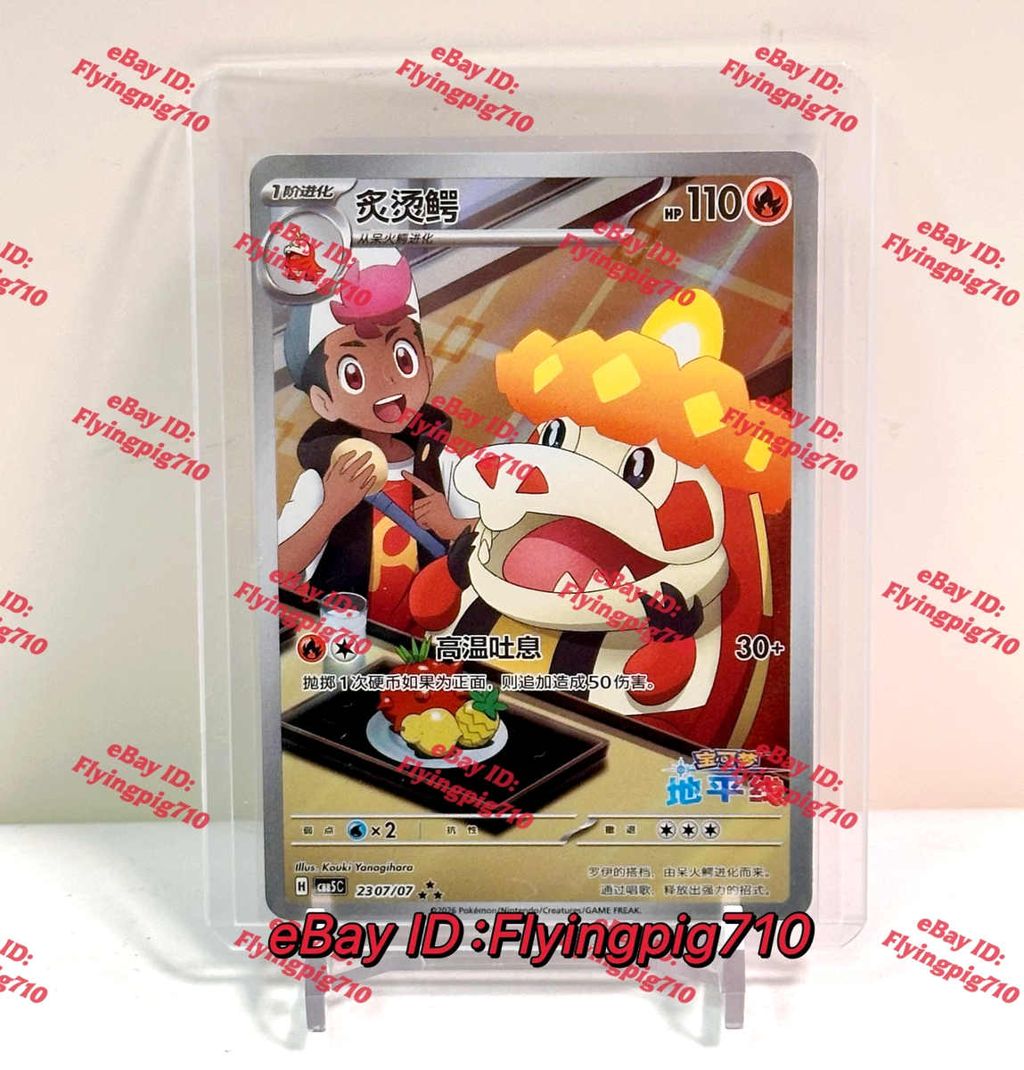 Pokémon TCG Exclusive Chinese Gem Vol.5 Horizon Roy Crocalor CBB5C