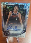 KOBE SANDERS 2025-26 Bowman Chrome Rookie Speckle Auto /299 RC Clippers
