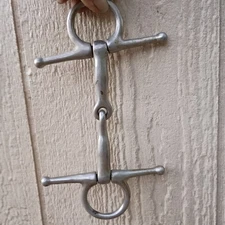 Full Cheek Snaffle Bit Used 4 1/2 Inch Mouth