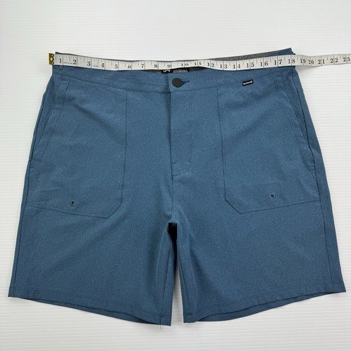 Hurley Phantom Blue Board Shorts Hybrid Shorts Men’s Size 34 - Picture 7 of 10