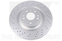 2X Nk Bremsscheibe 3133139 FüR MERCEDES-BENZ