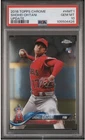 Shohei Ohtani 2018 Topps Chrome Update Rookie Card #HMT1 PSA 10 Gem Mint