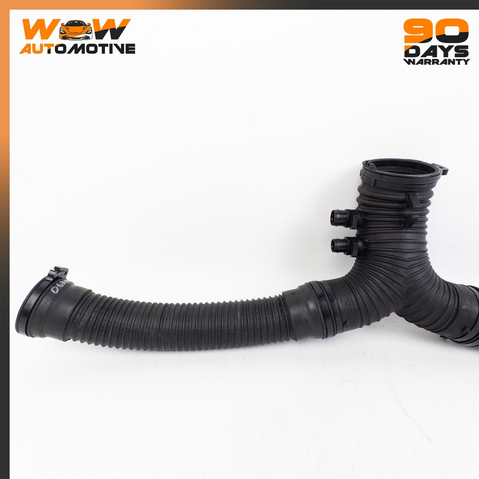 06-16 ASTON MARTIN V8 VANTAGE 4.3L AIR INTAKE Y PIPE HOSE TUBE ASSEMBLY OEM