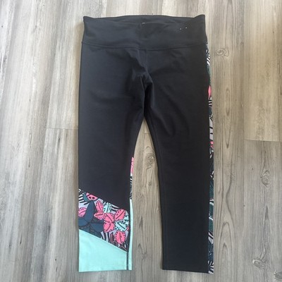 NWOT Gap Fit G Fast Floral Leggings Size Large